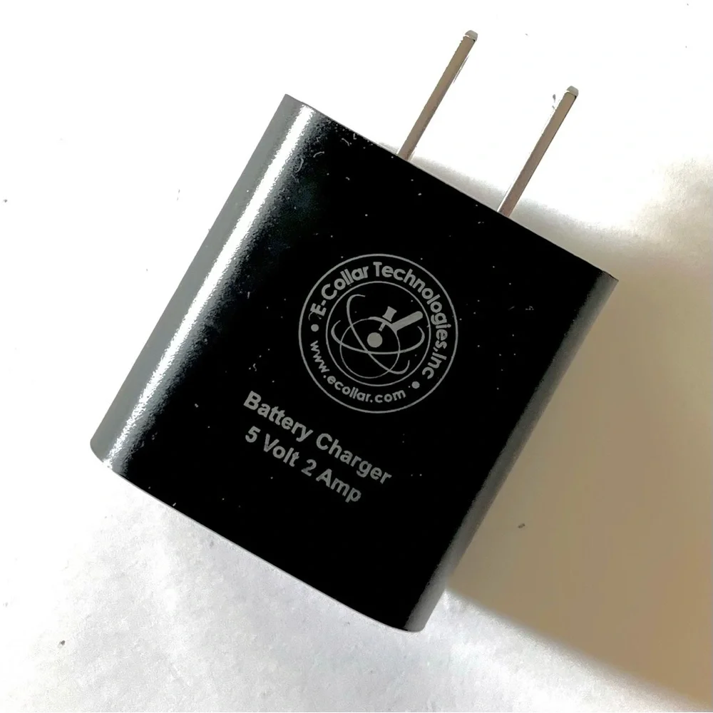 🍀 FREE* 🔌 USB Wall Tap Charging Block eCollar Technologies Black 5V 2A Charger